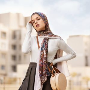 Printed Midi Dress